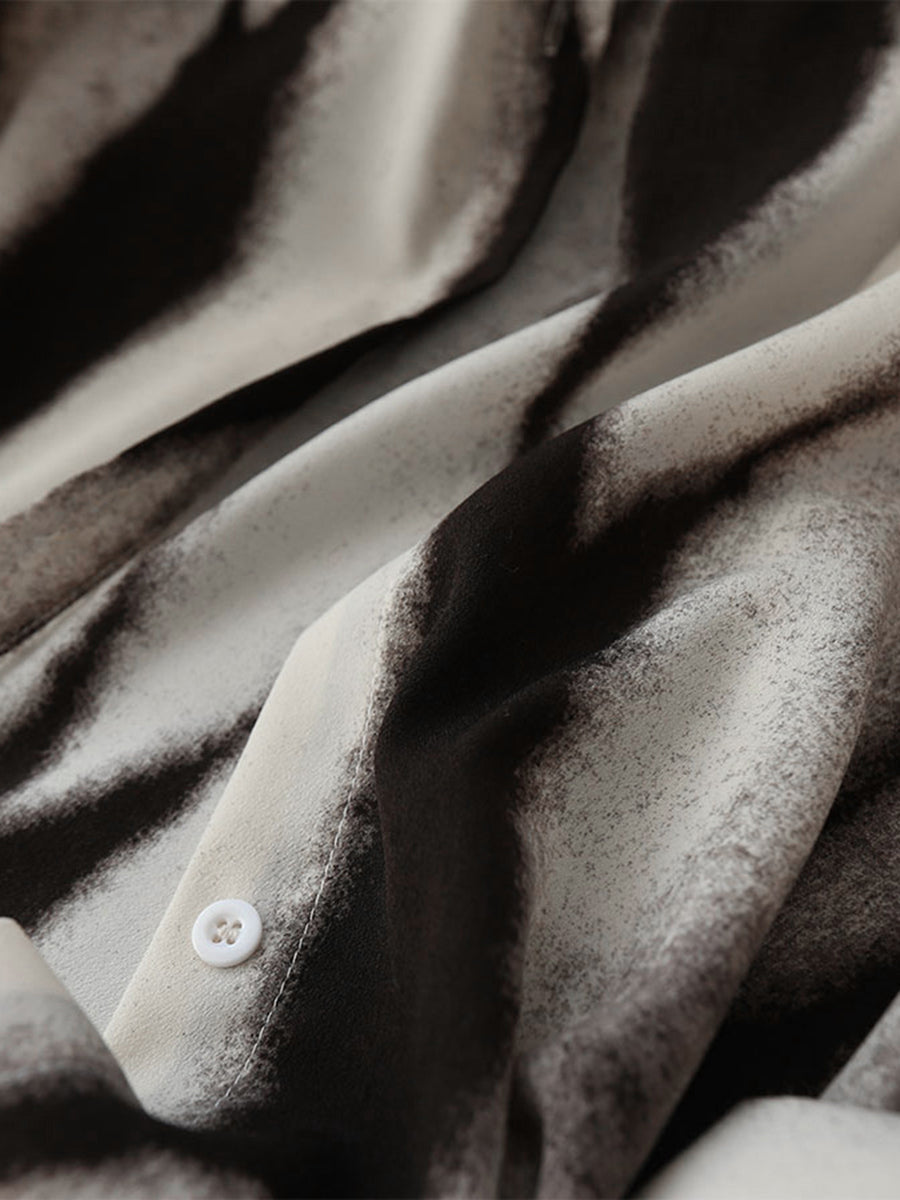 Abstract Elegance Patterned Shirt