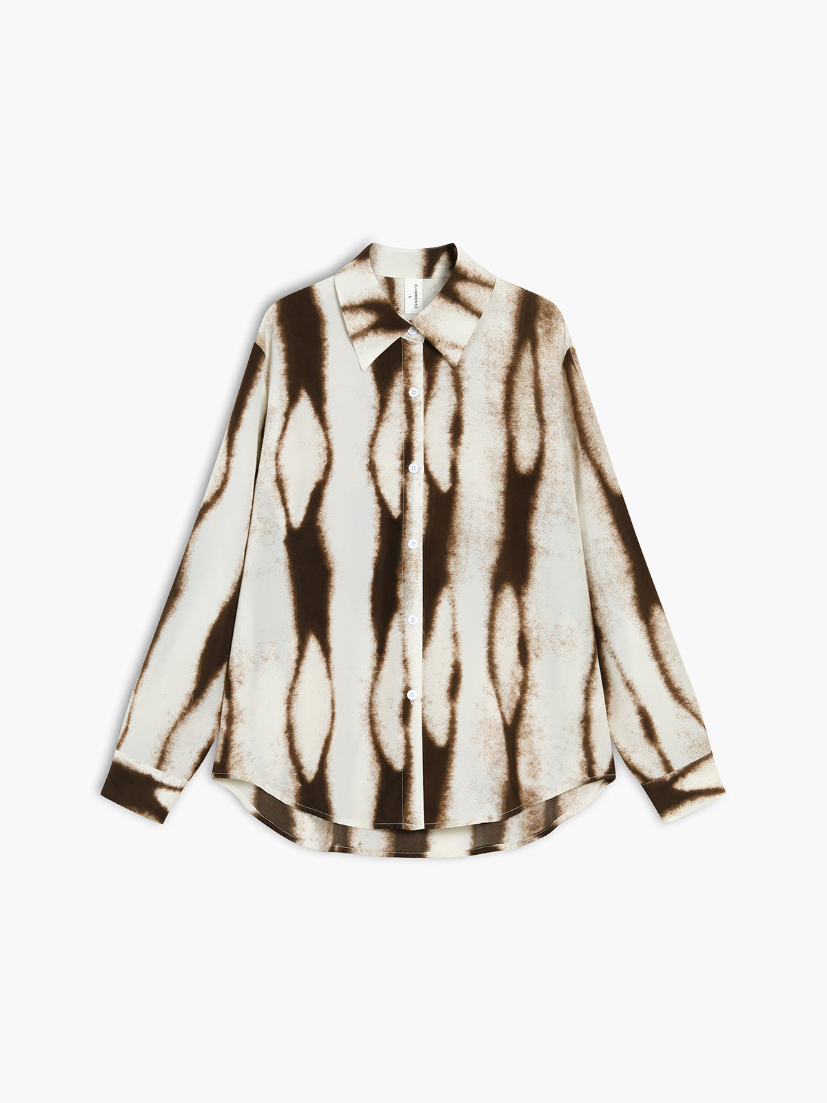 Abstract Elegance Patterned Shirt
