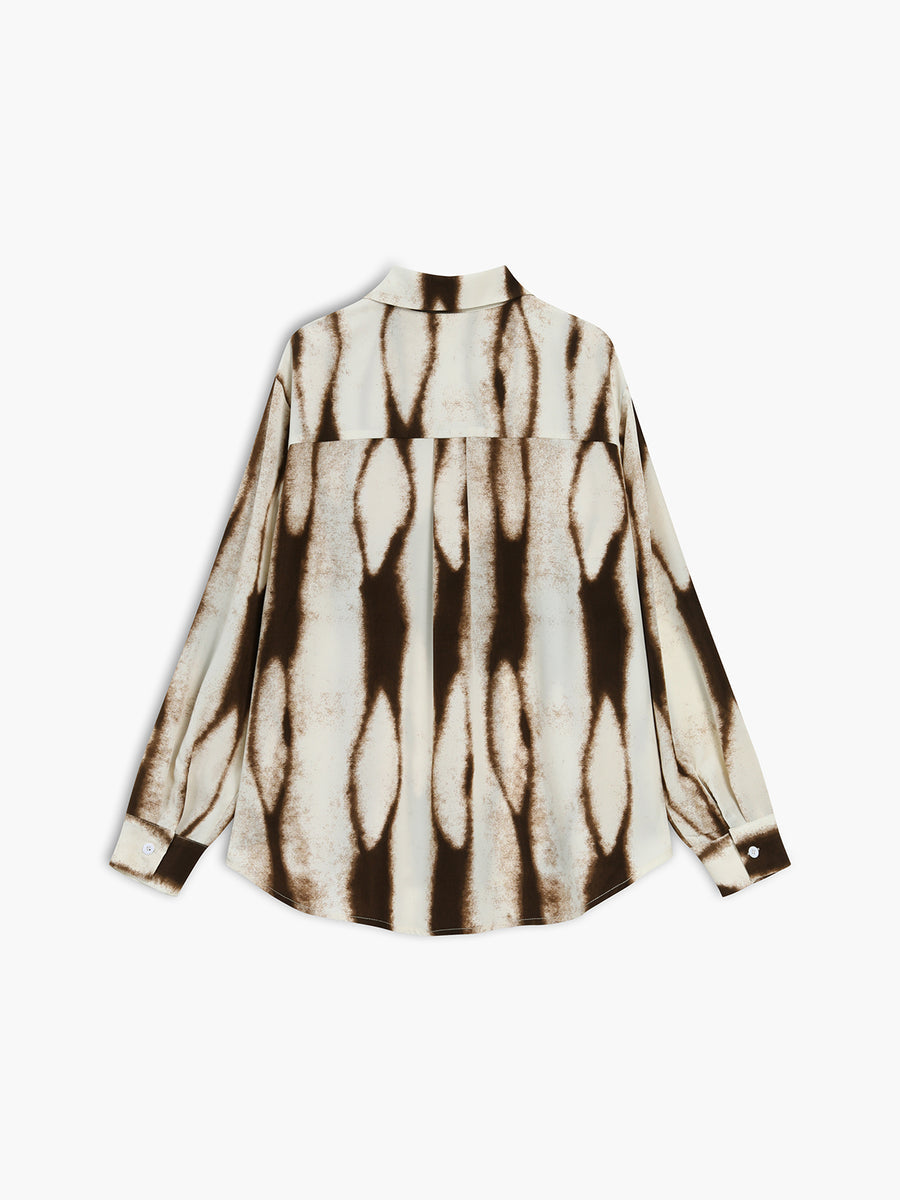 Abstract Elegance Patterned Shirt