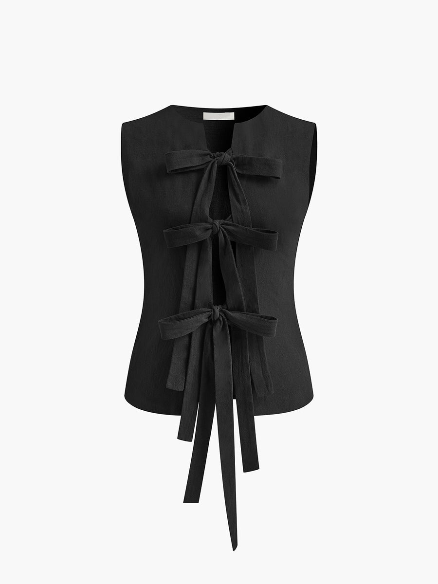 High Neck Knitted Blouse