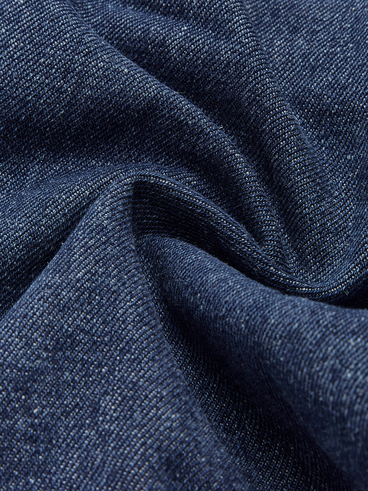 Denim Elegance Sleeveless Shirt