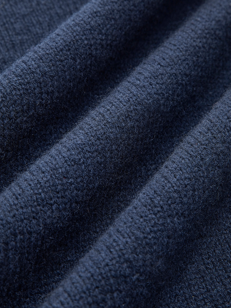 2 in 1 Panel Neck Sweater