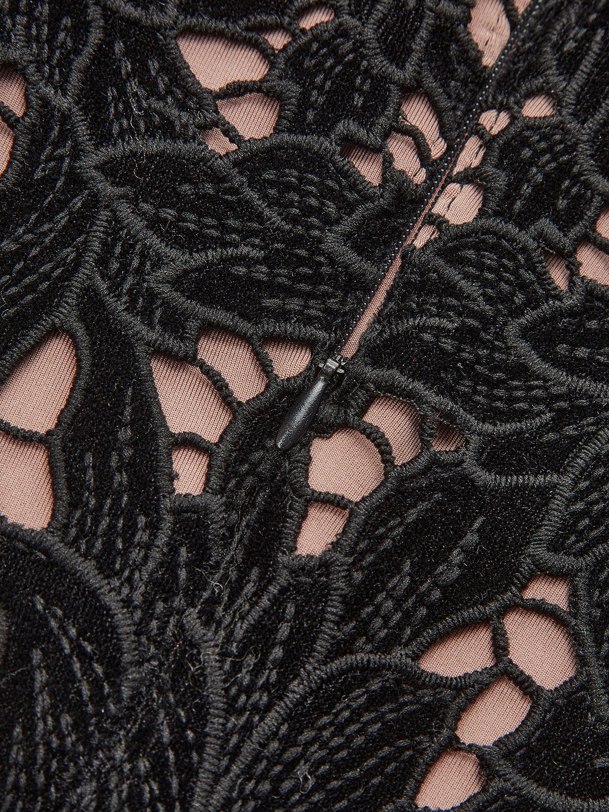 Rococo Lace Midi Dress