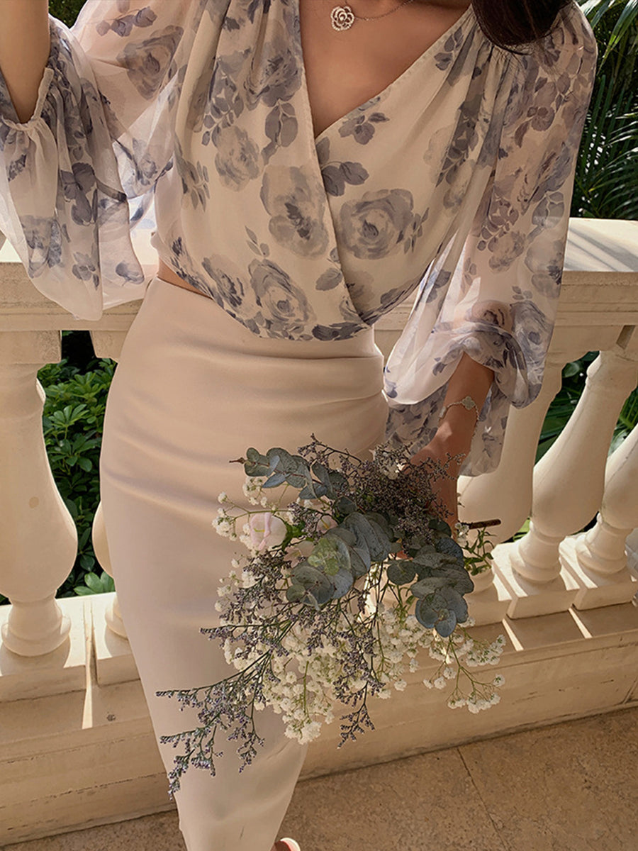 Celestina Chiffon Blouse