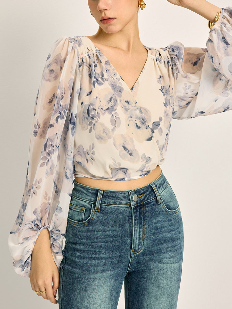 Celestina Chiffon Blouse