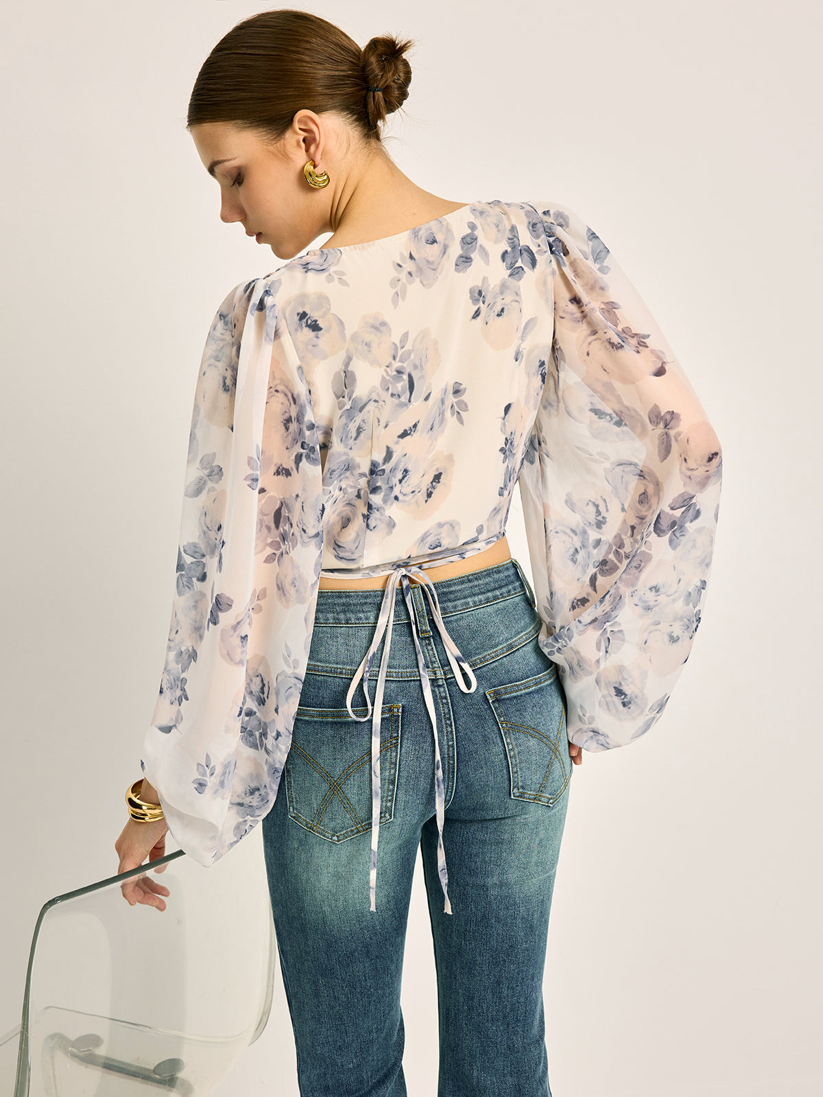 Celestina Chiffon Blouse