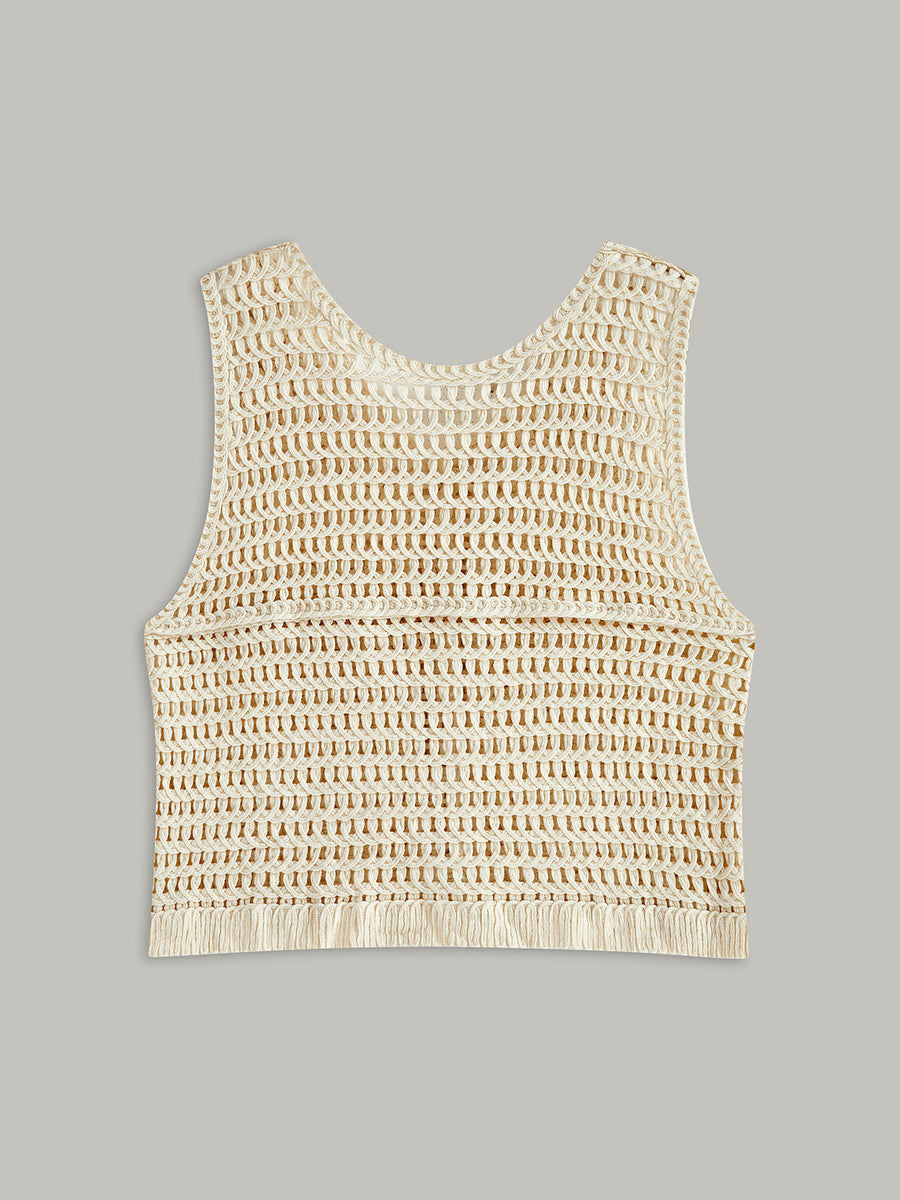 Aria Vintage Knit Vest