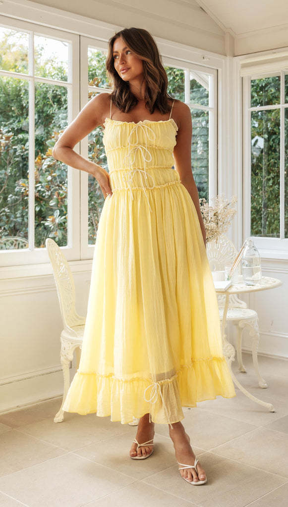 Vintage Dream Tulle Maxi Dress