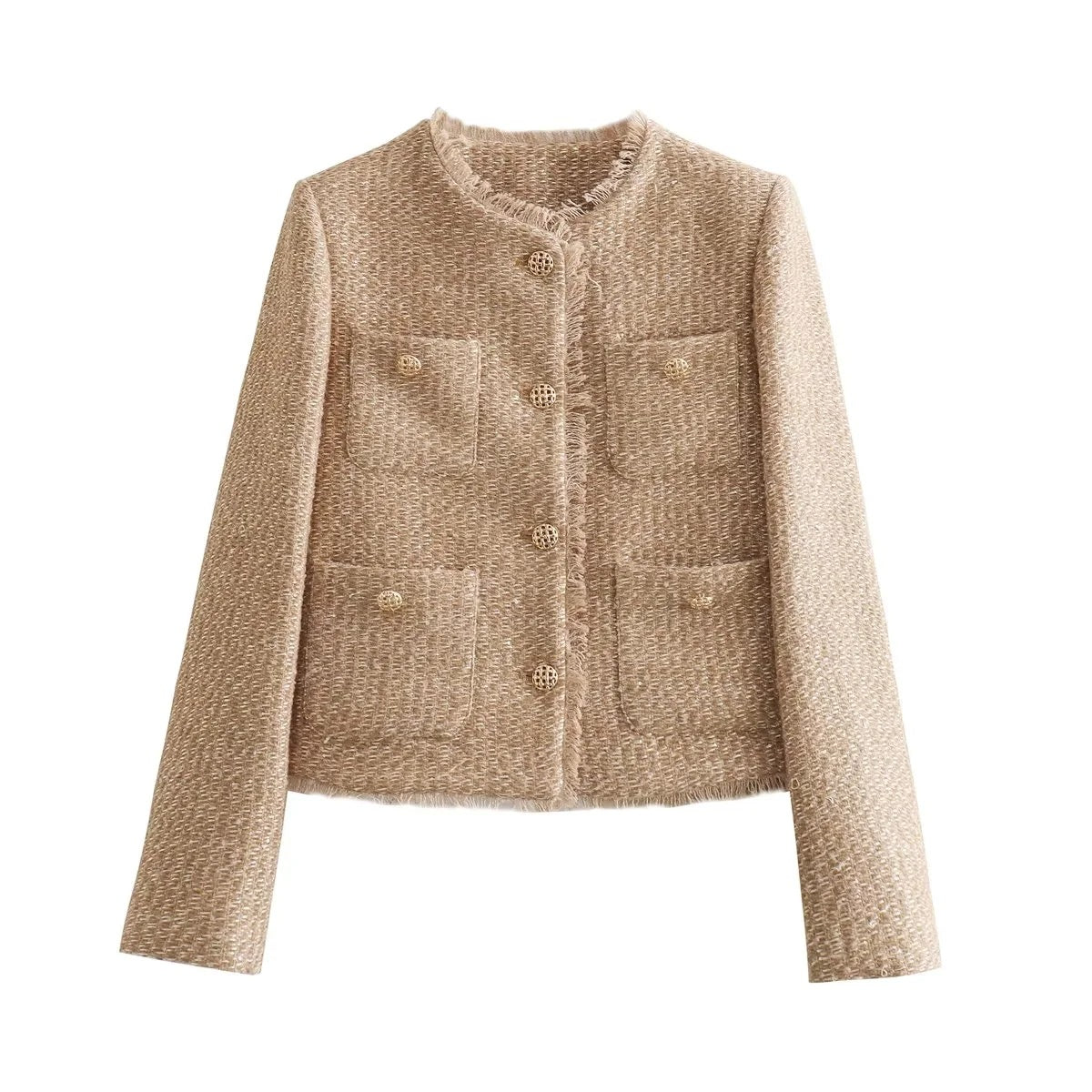 Élégance Parisienne Tweed Jacket
