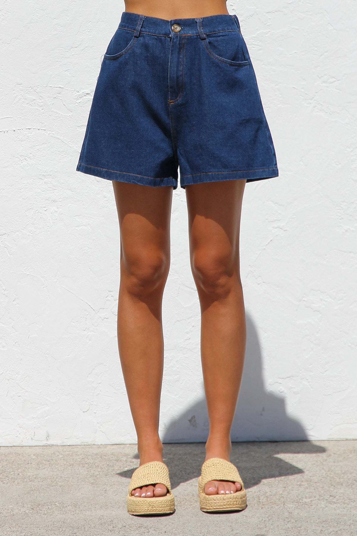 Jeans - Vest Shorts Set