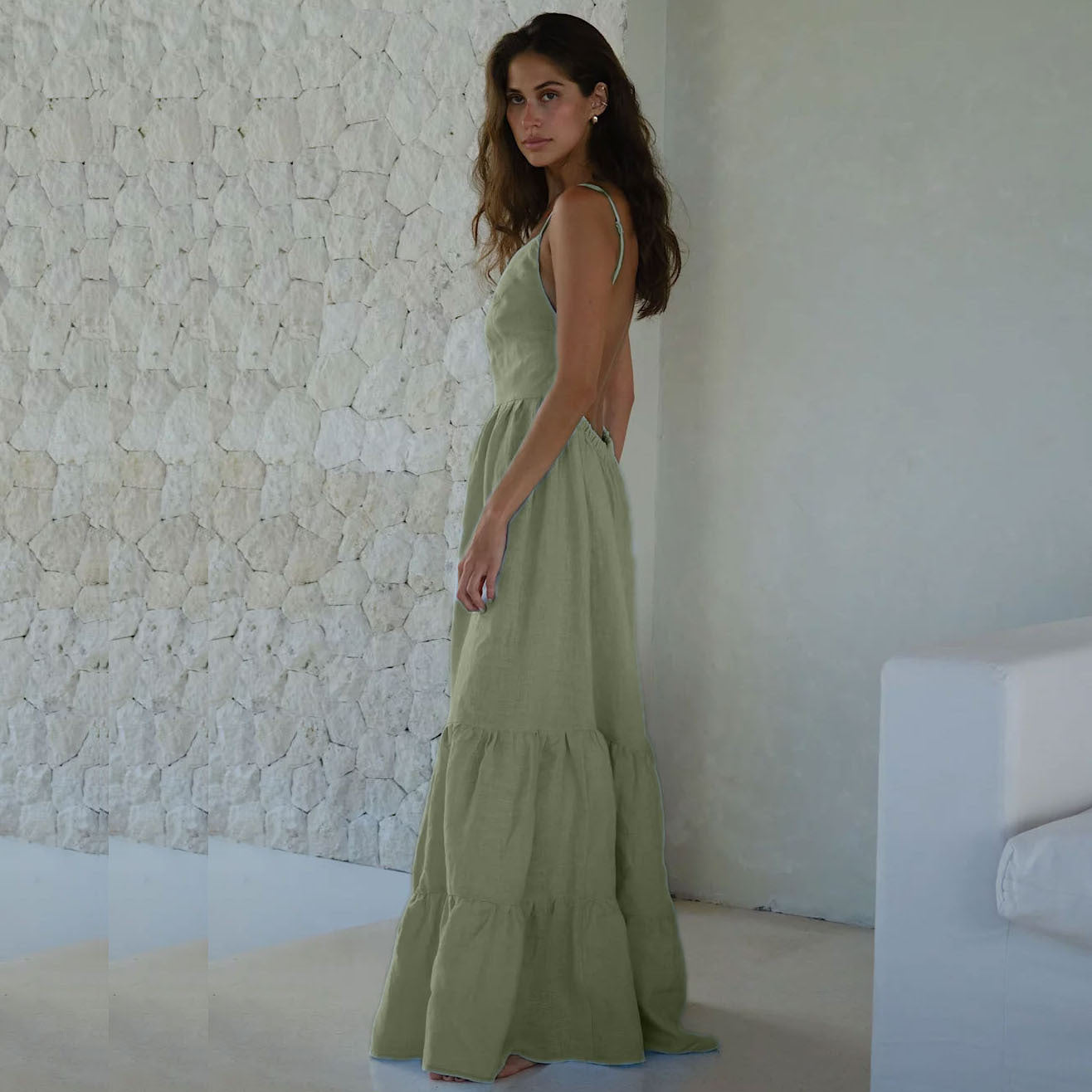 Natural Touch Cotton Maxi Dress