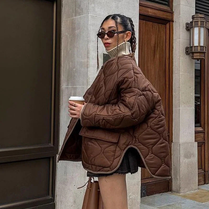 Oversize Quilted Coat