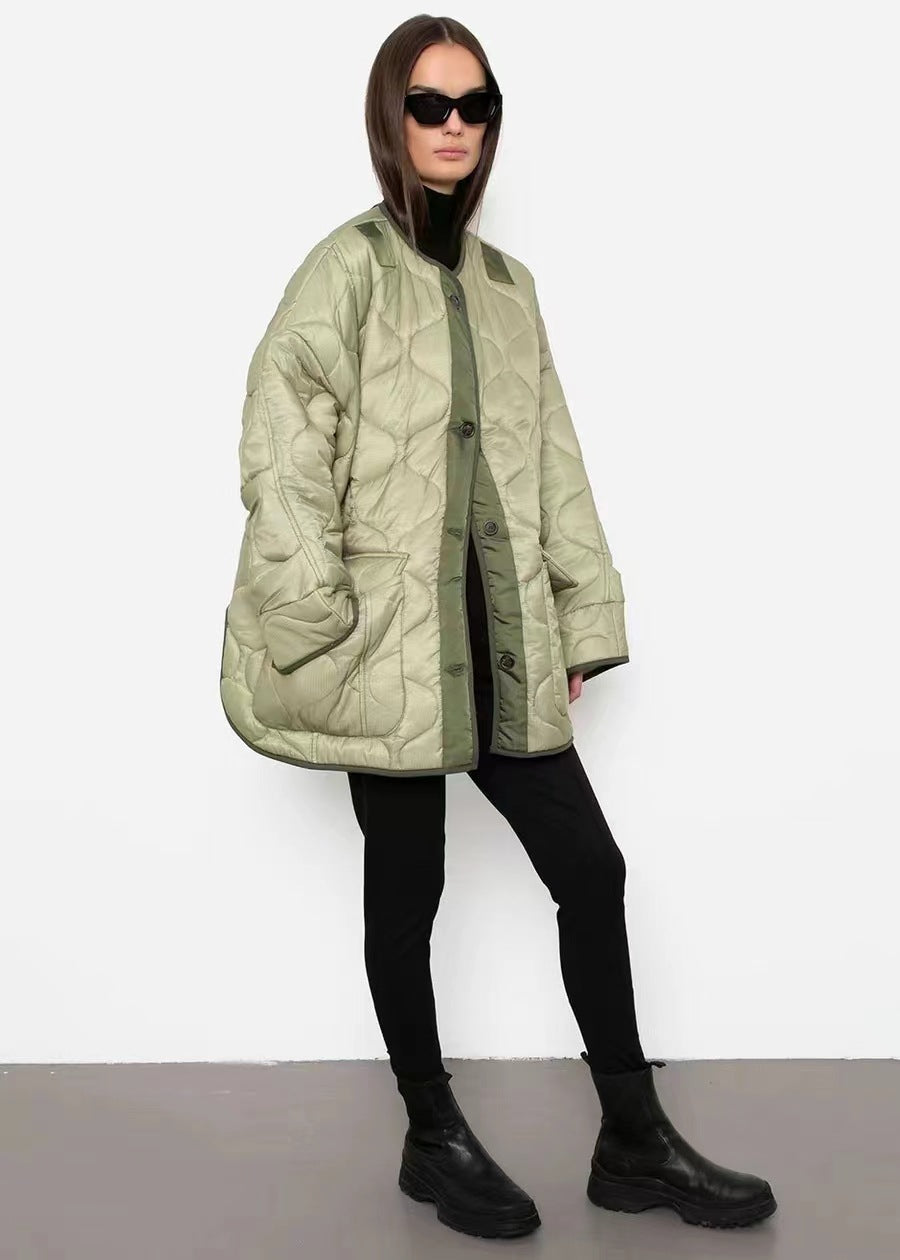Oversize Quilted Coat