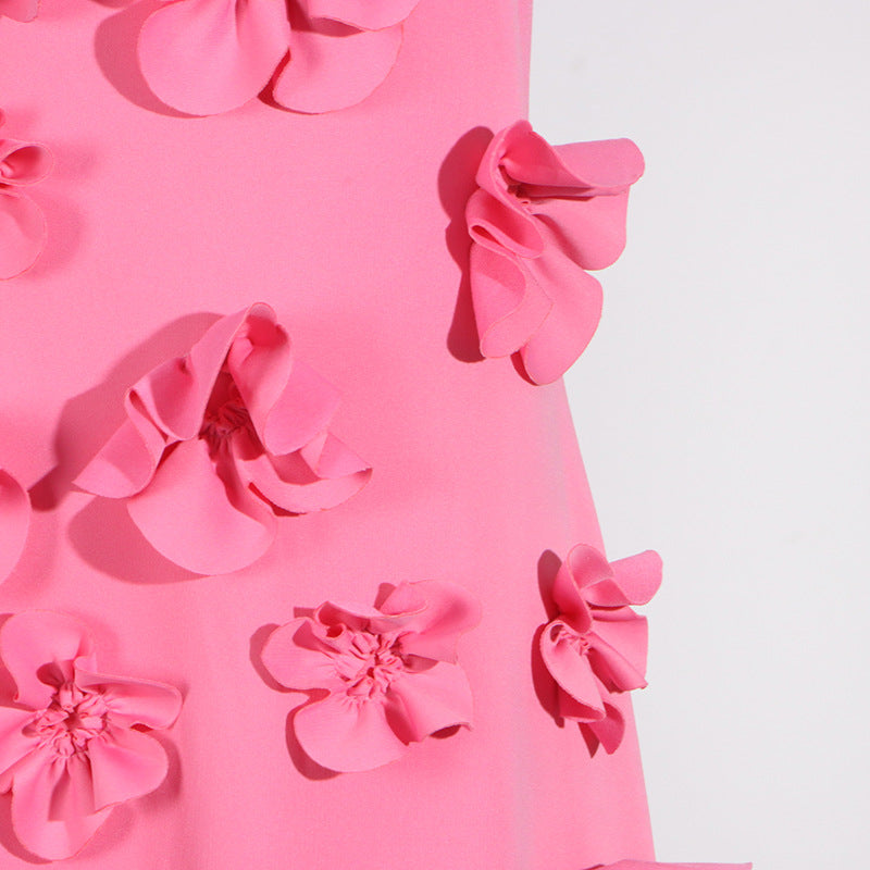 Bloom Allure 3D Floral Maxi Dress