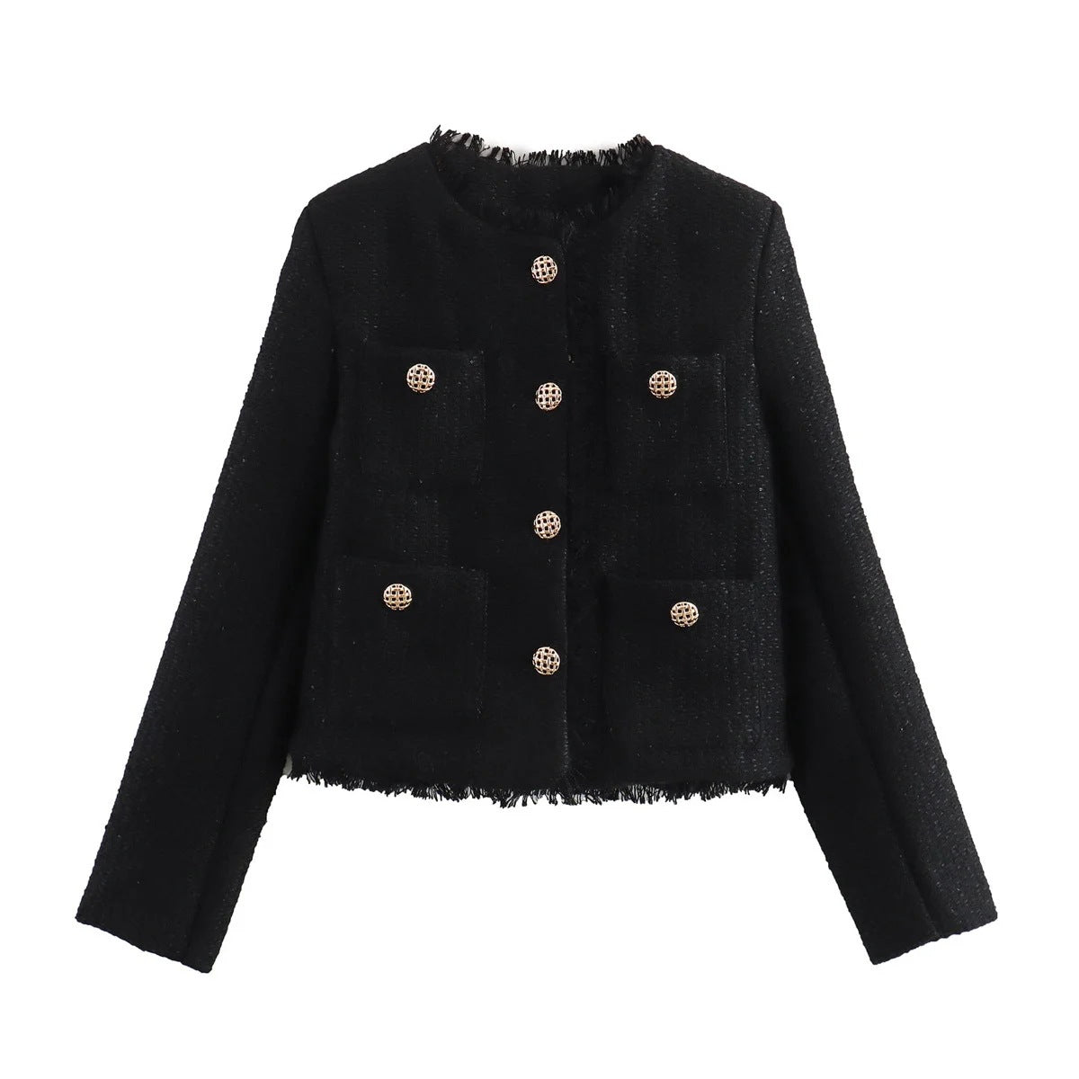 Élégance Parisienne Tweed Jacket