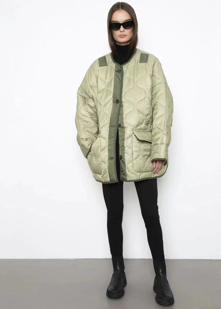 Oversize Quilted Coat