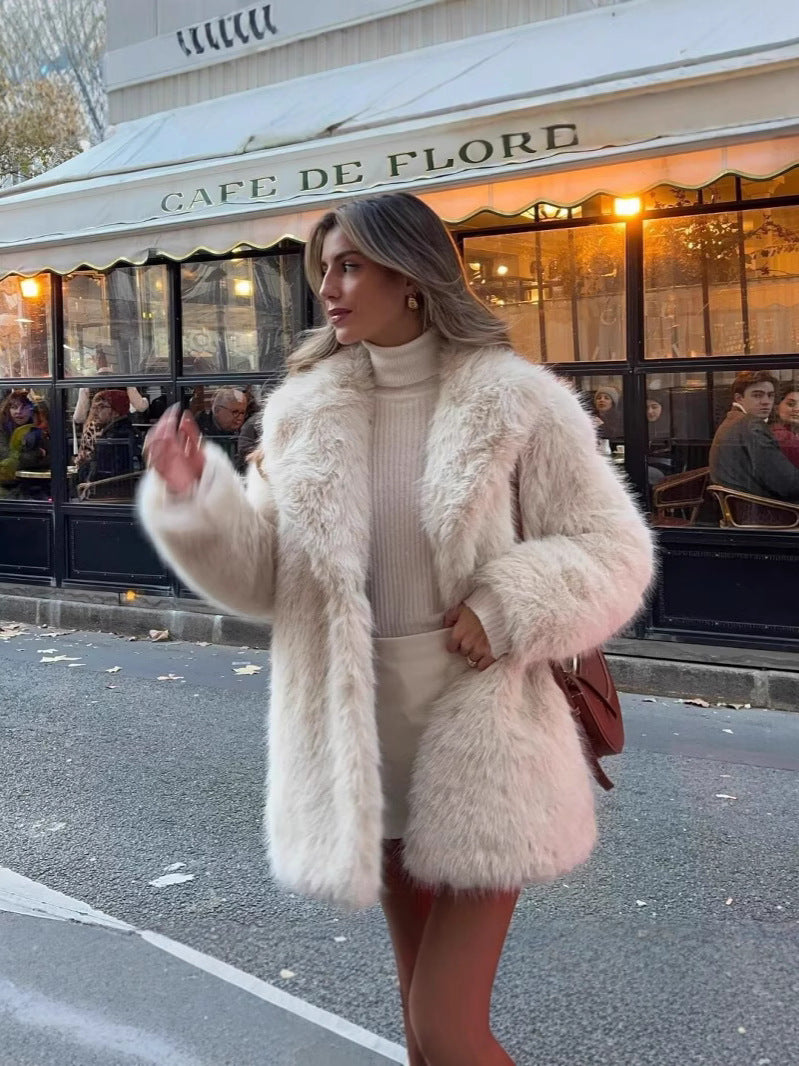 Oversize Fur Coat