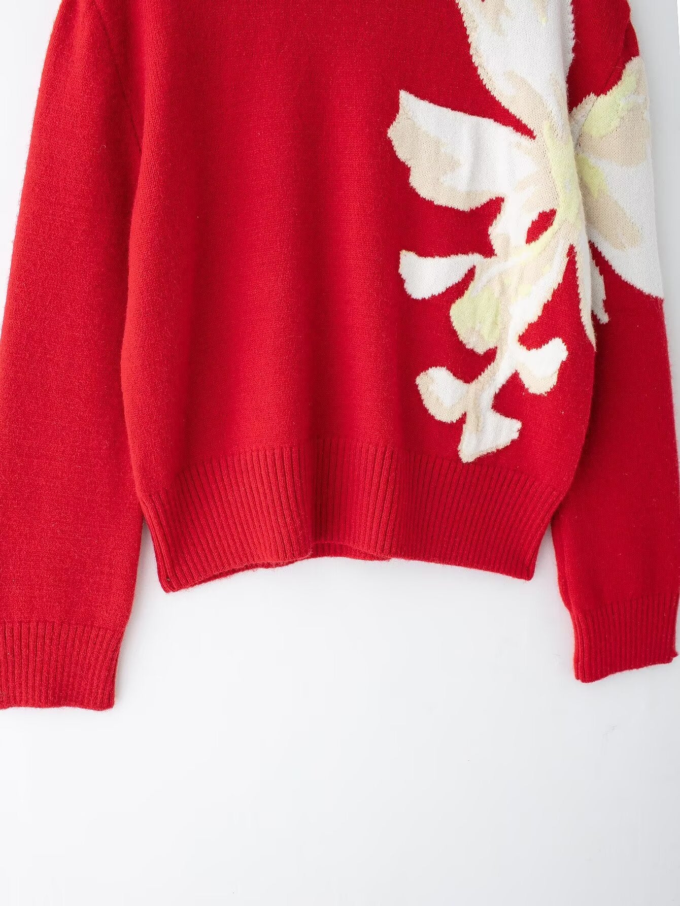 Embroidered Loose Sweater