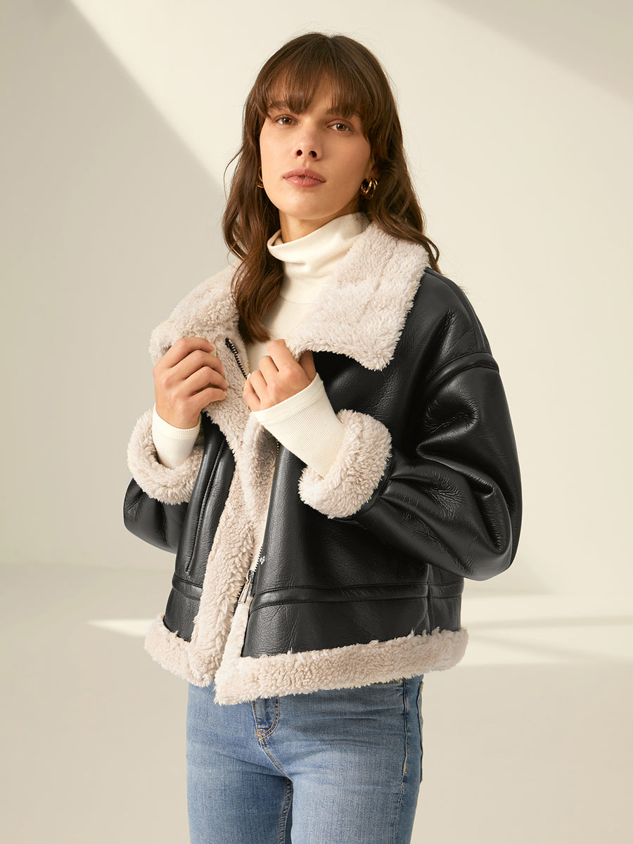 Sheepskin Leather Jacket