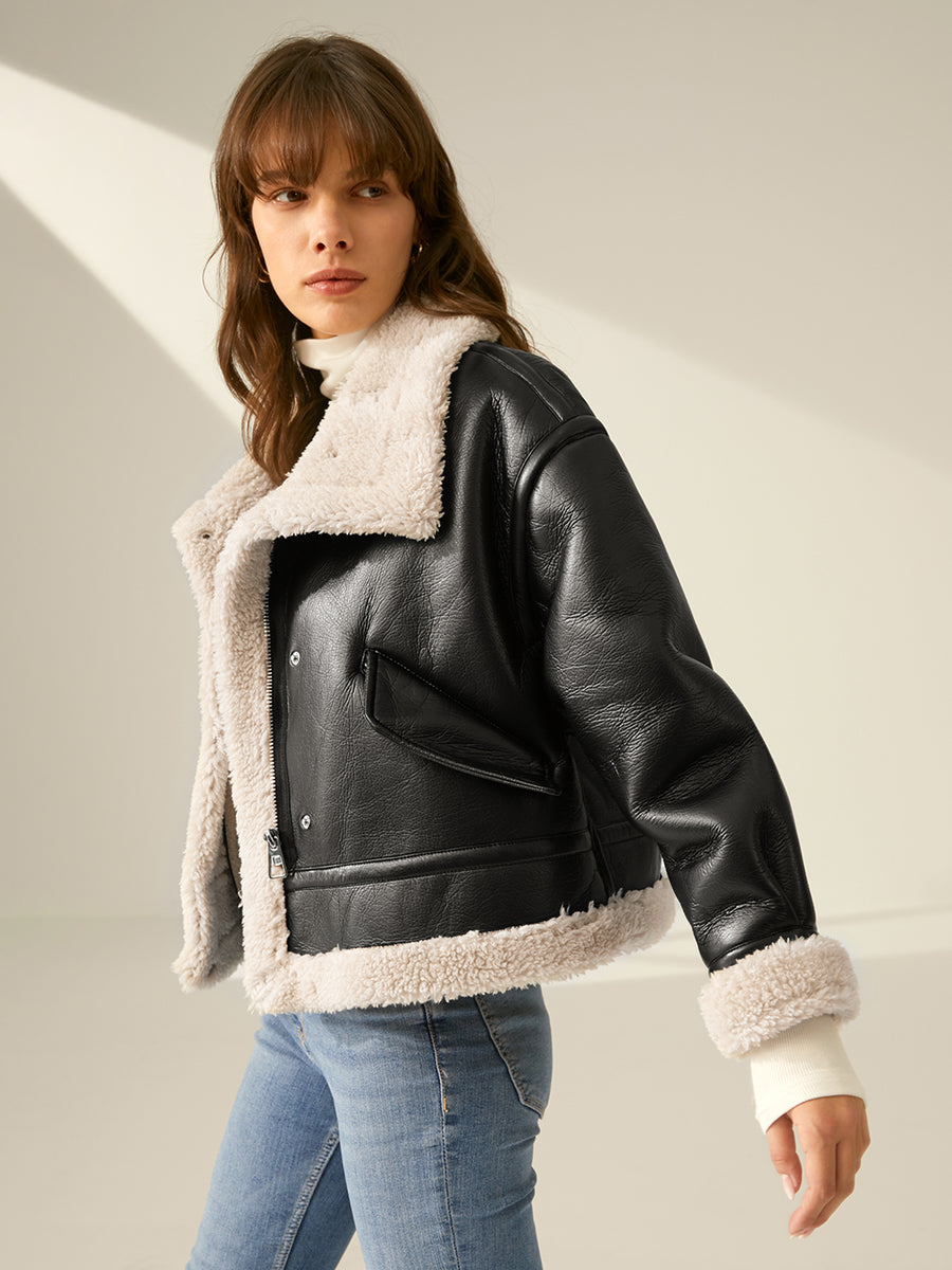 Sheepskin Leather Jacket