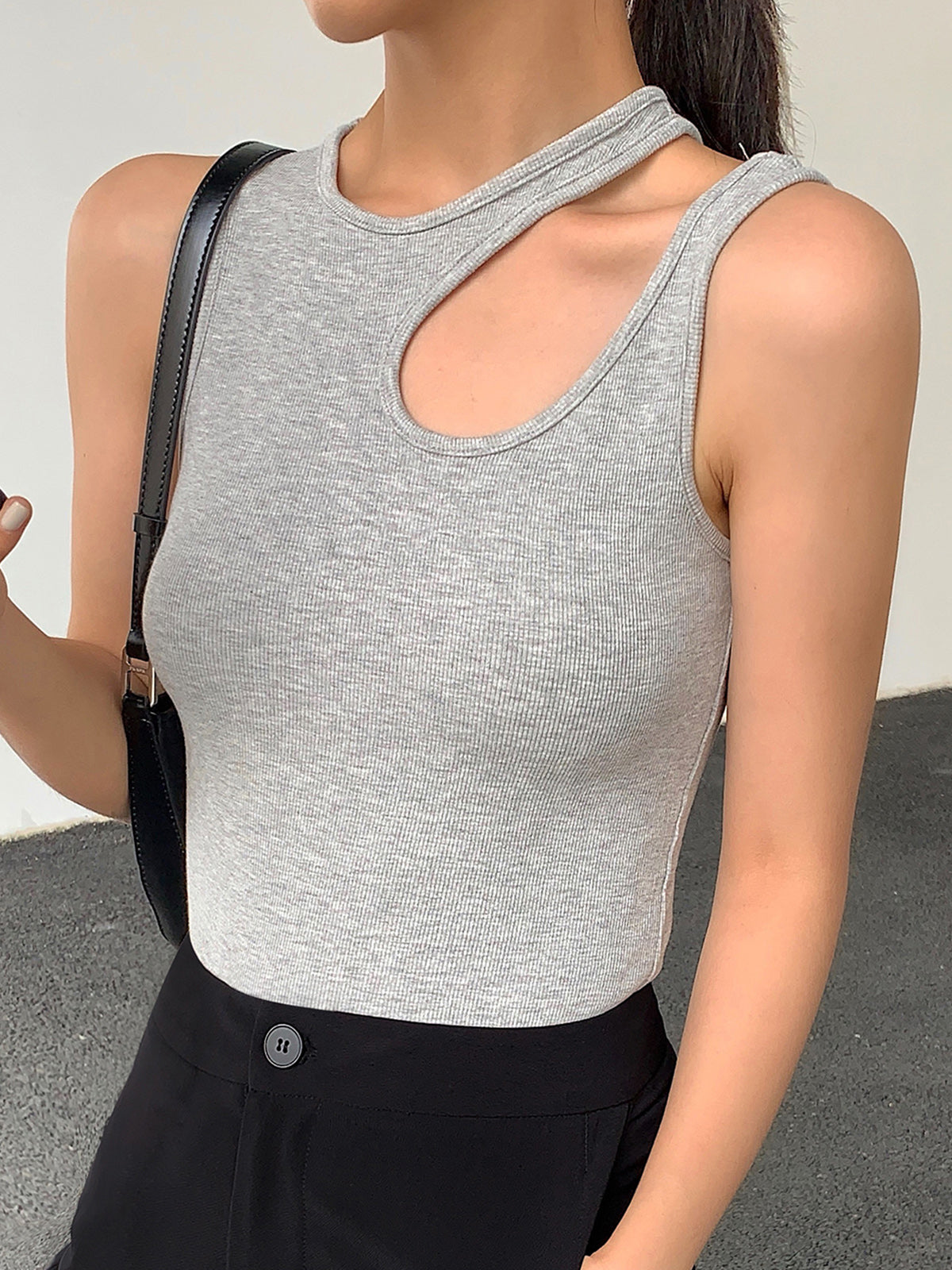 Cutout Tank Top