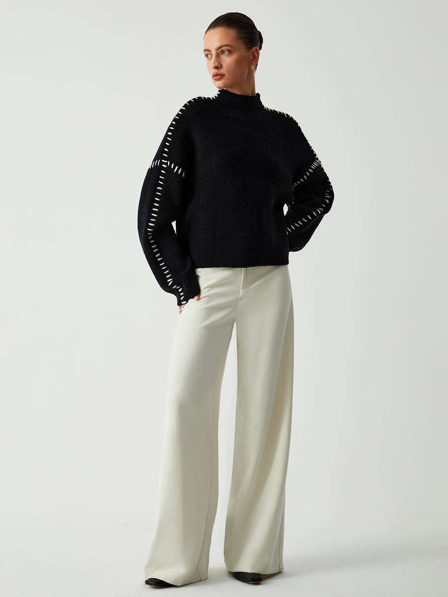 Oversize Turtleneck Sweater