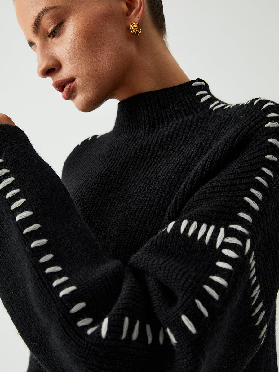 Oversize Turtleneck Sweater