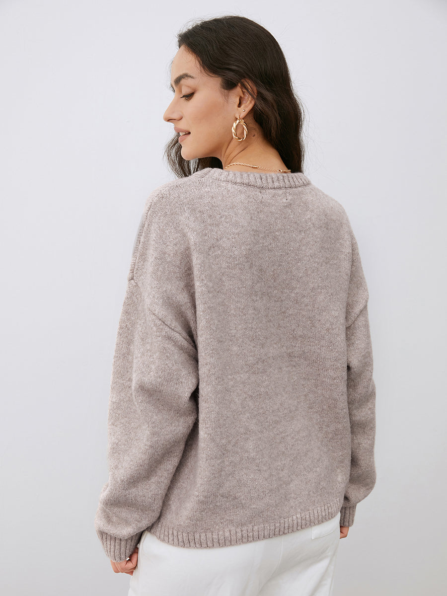 New Season Wool Blend Sweater