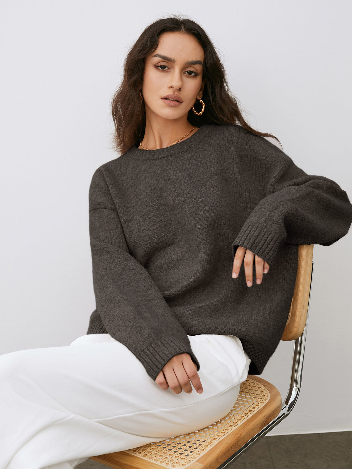 New Season Wool Blend Sweater