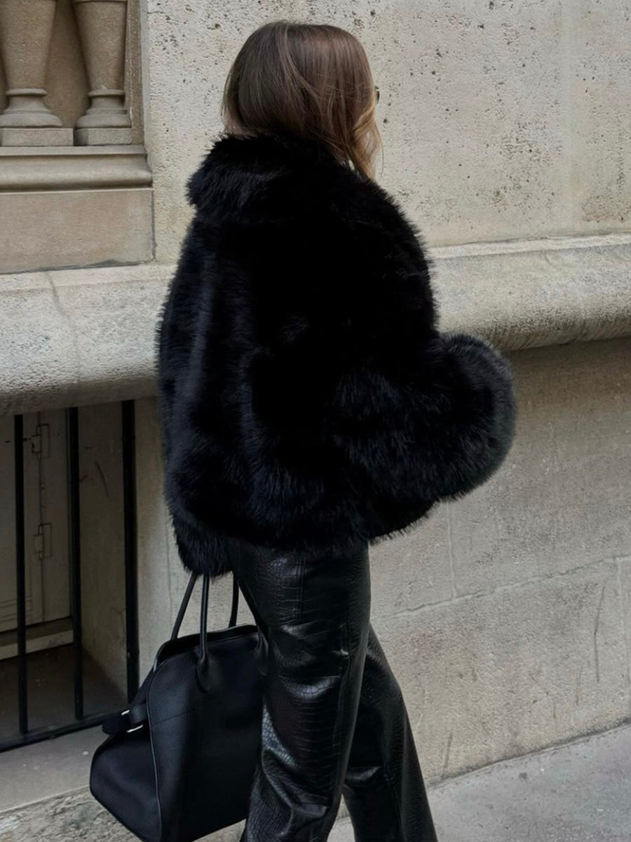 Black Fur Jacket