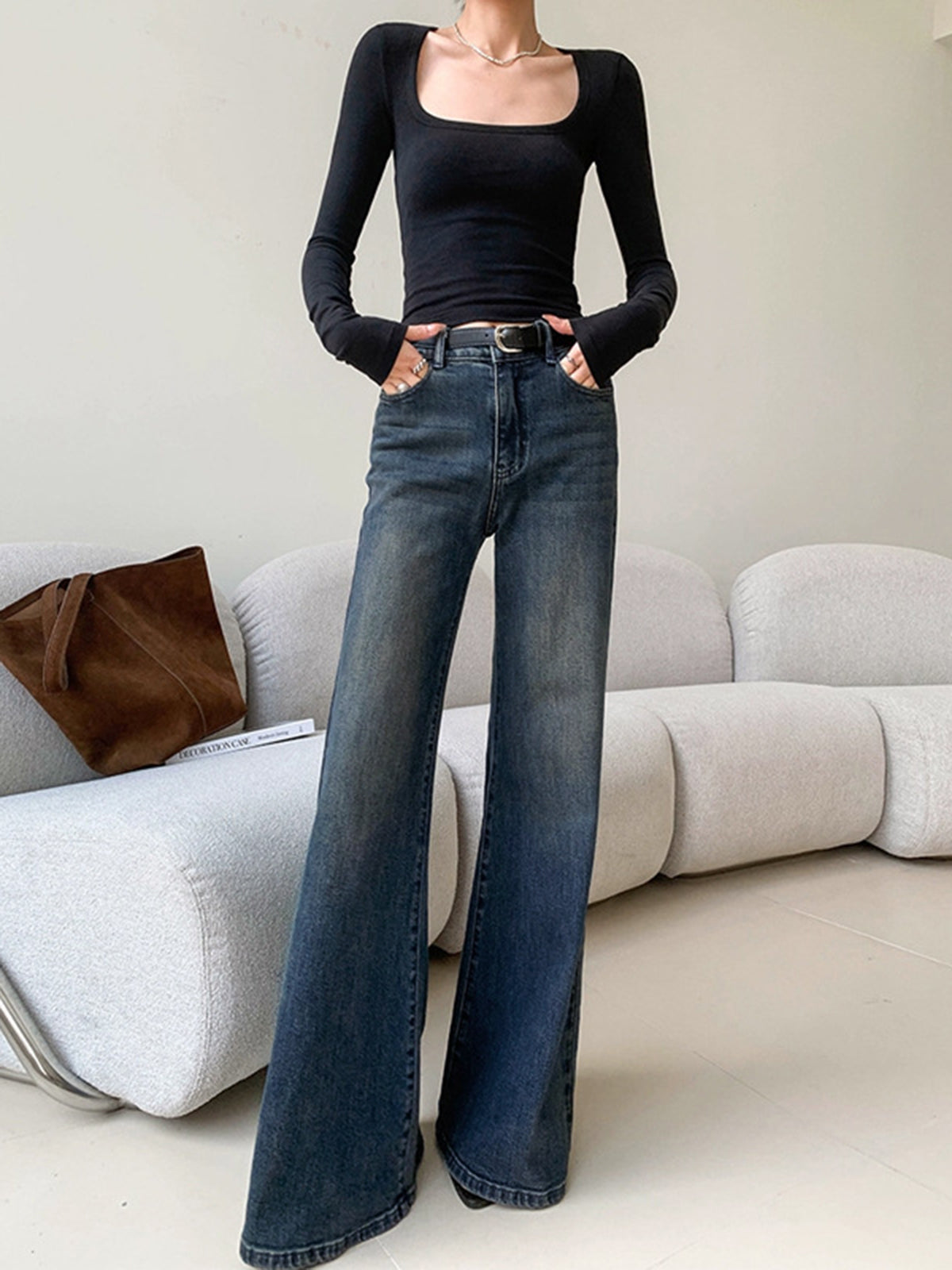 Vintage Wide Leg Jeans