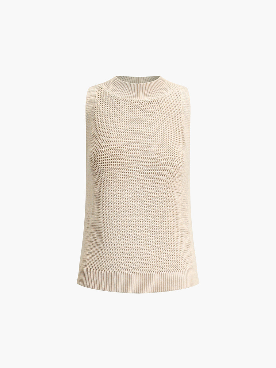 Knit Plain Tank Top