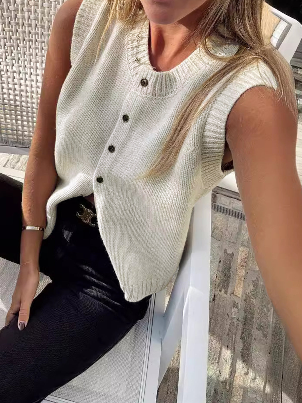 New Season Knitwear Vest