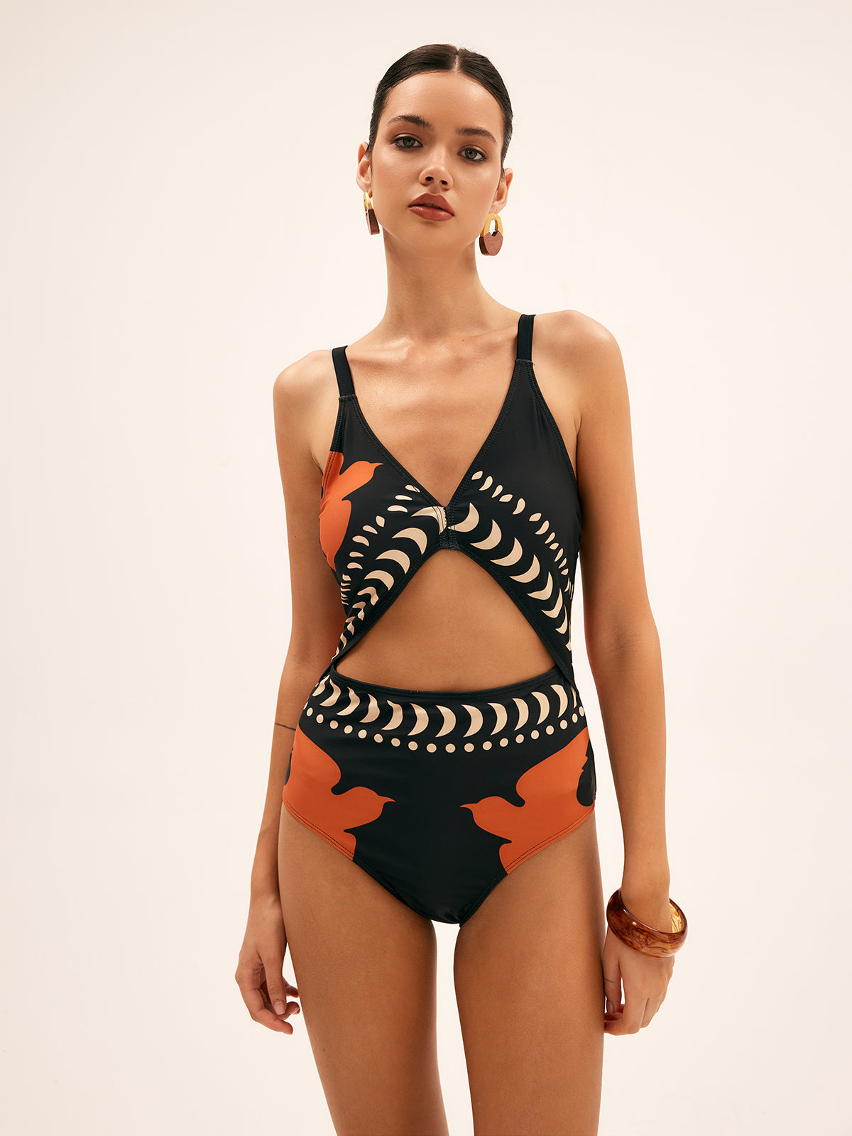 Solstice Cut-Out One Piece Swimsuit