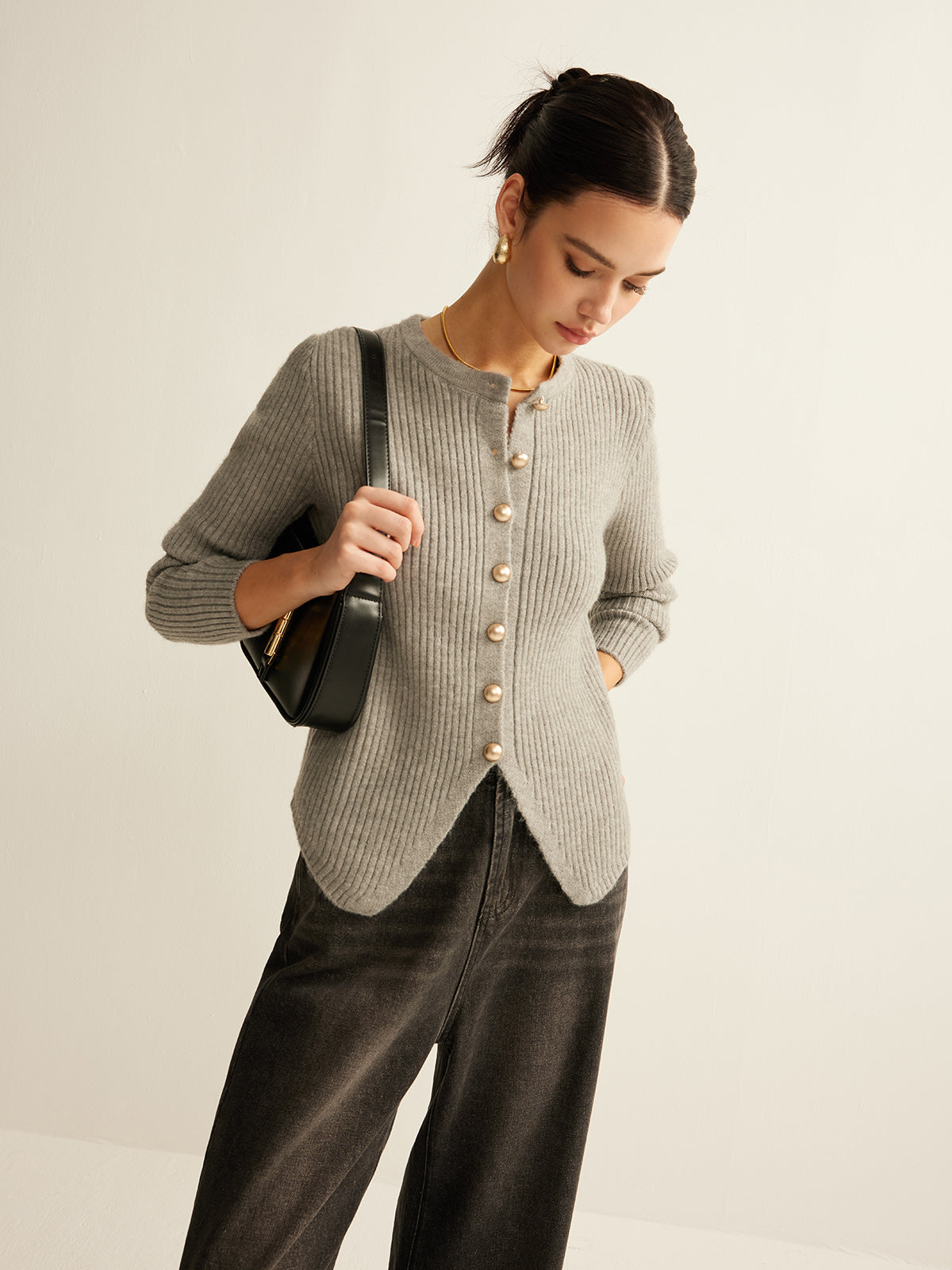 New Season Buttoned Sweater