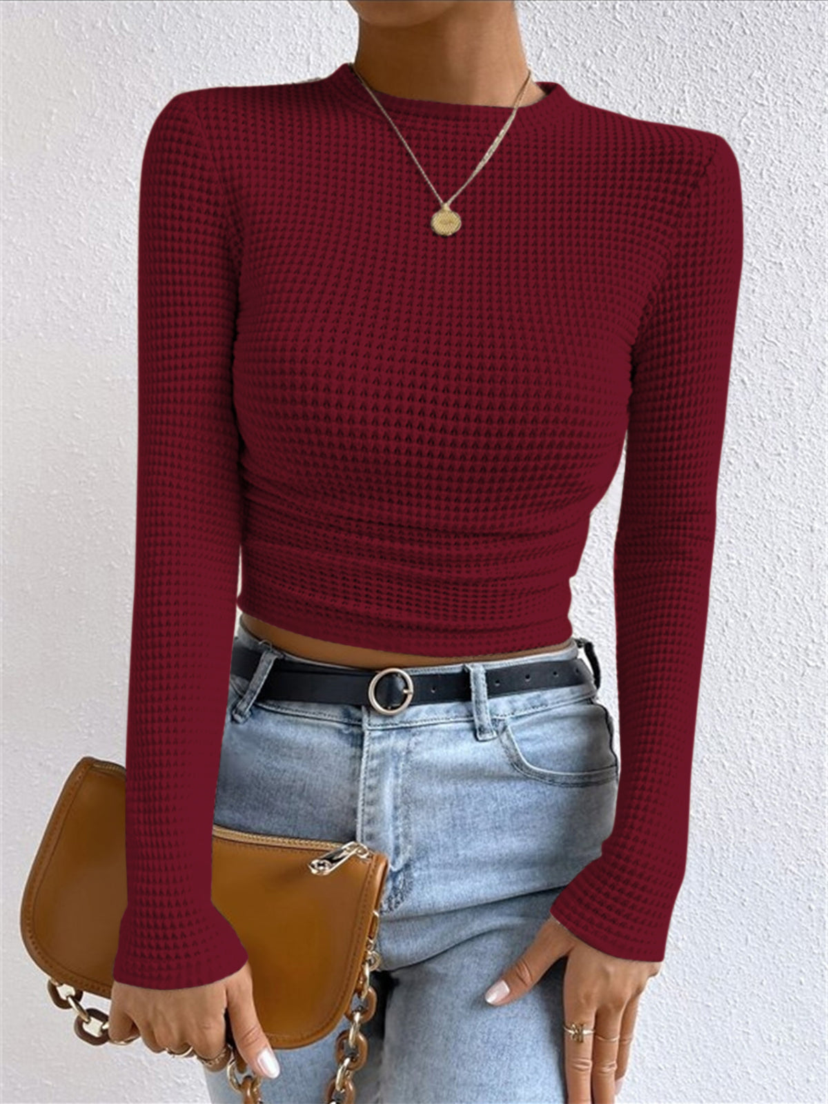 Knitted Slim Fit Sweater