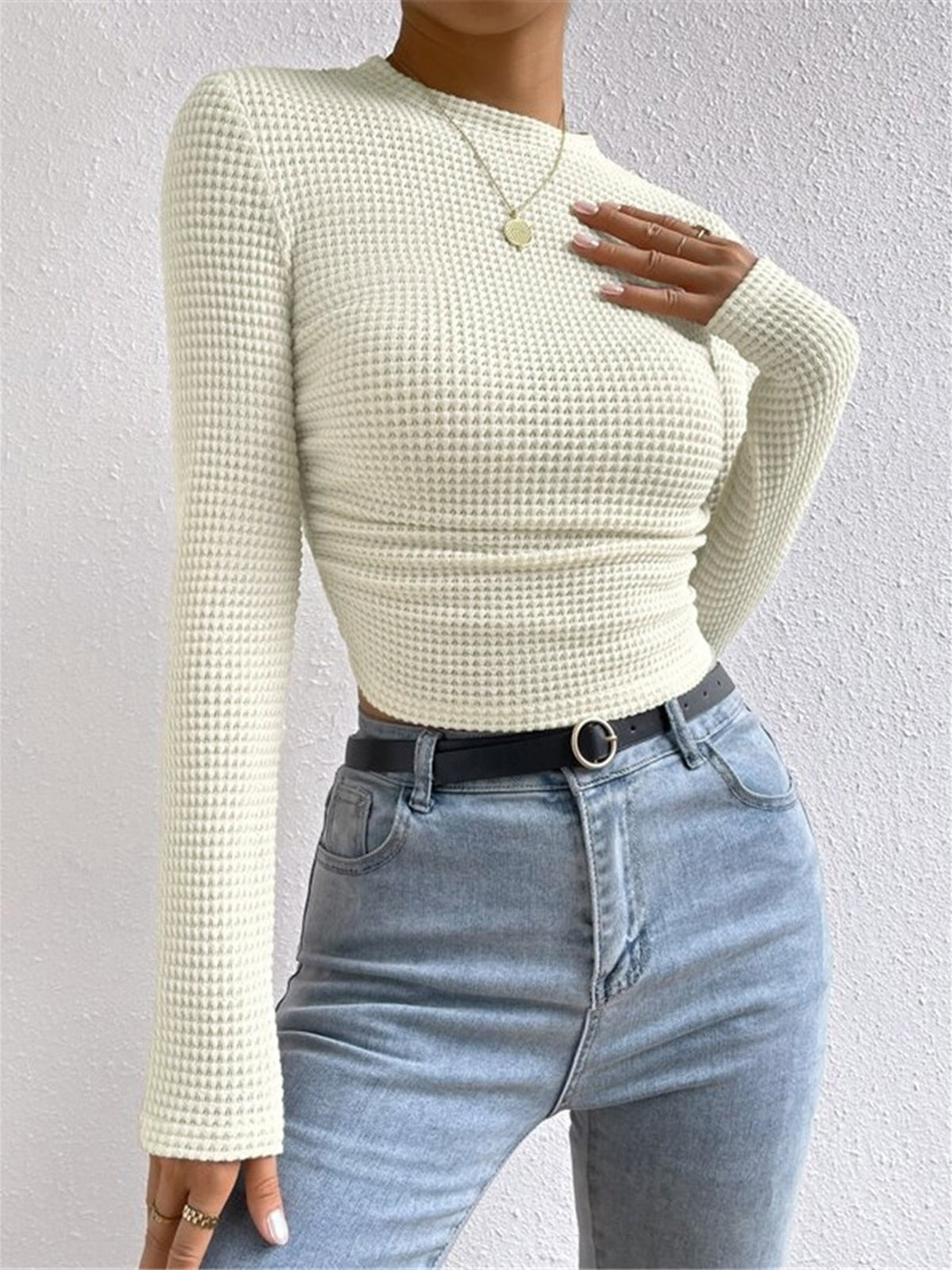 Knitted Slim Fit Sweater