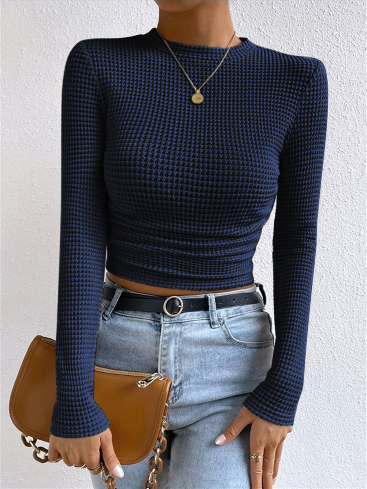 Knitted Slim Fit Sweater