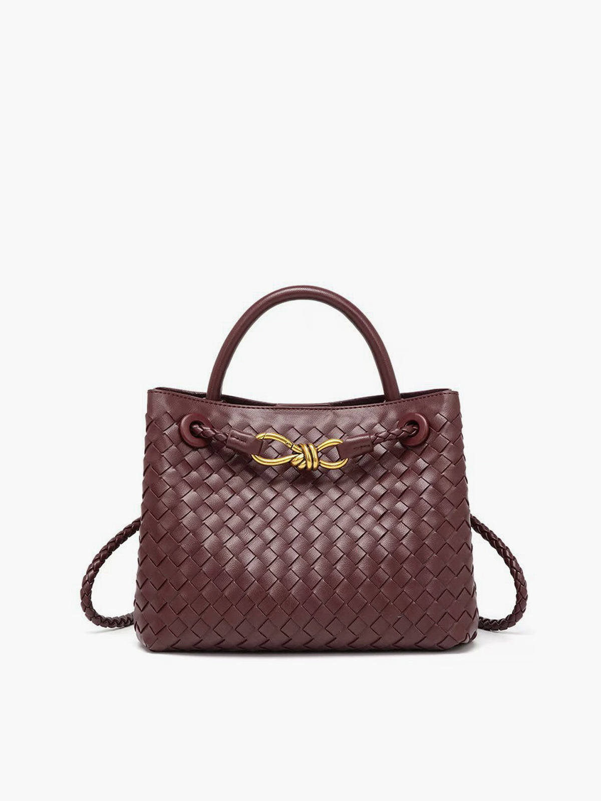 New Season Knit Detailed Handbag