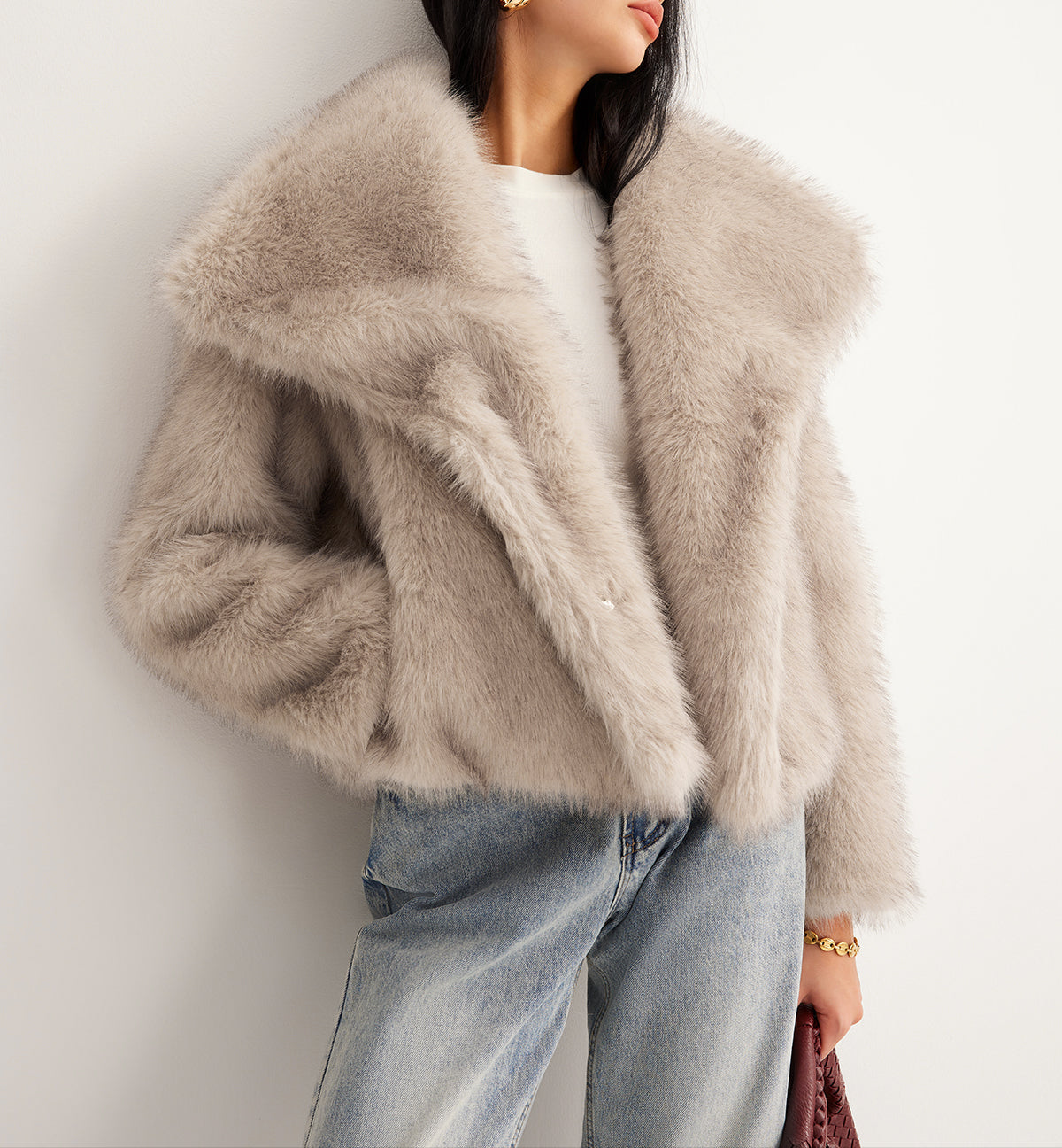 Luxe Haven Faux Fur Coat