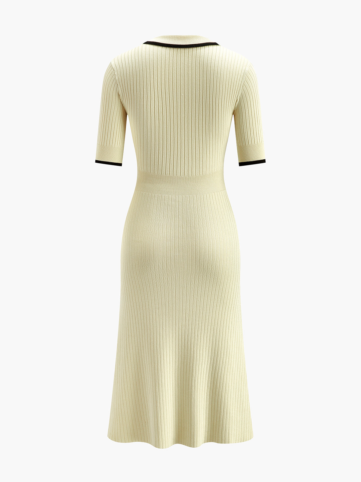Modern Chic Polo Knit Dress