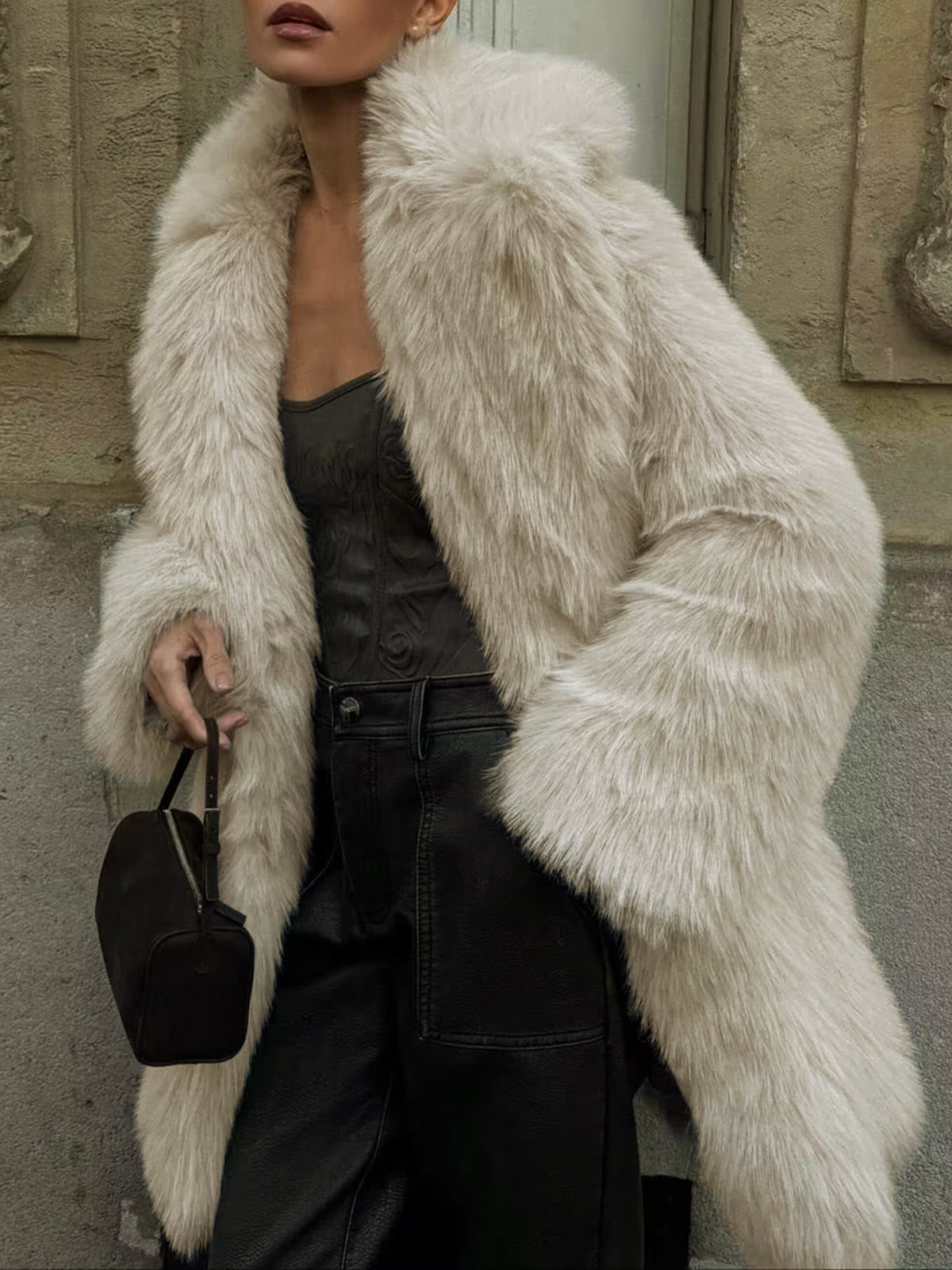 Oversize Fur Coat