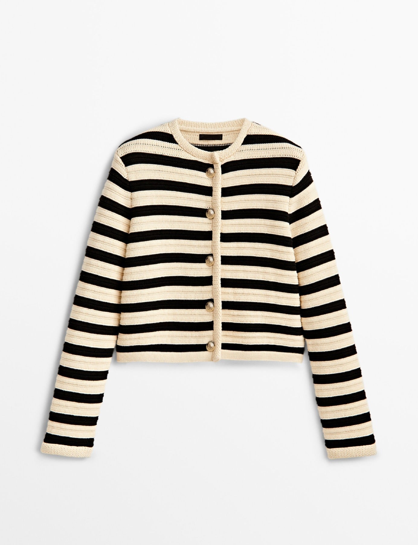 Marina Striped Knit Jacket