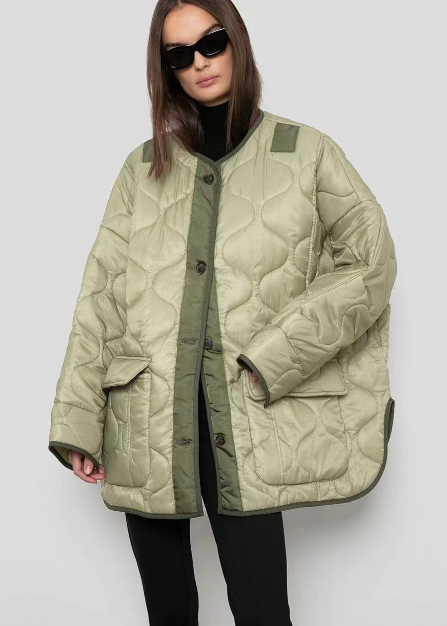 Oversize Quilted Coat