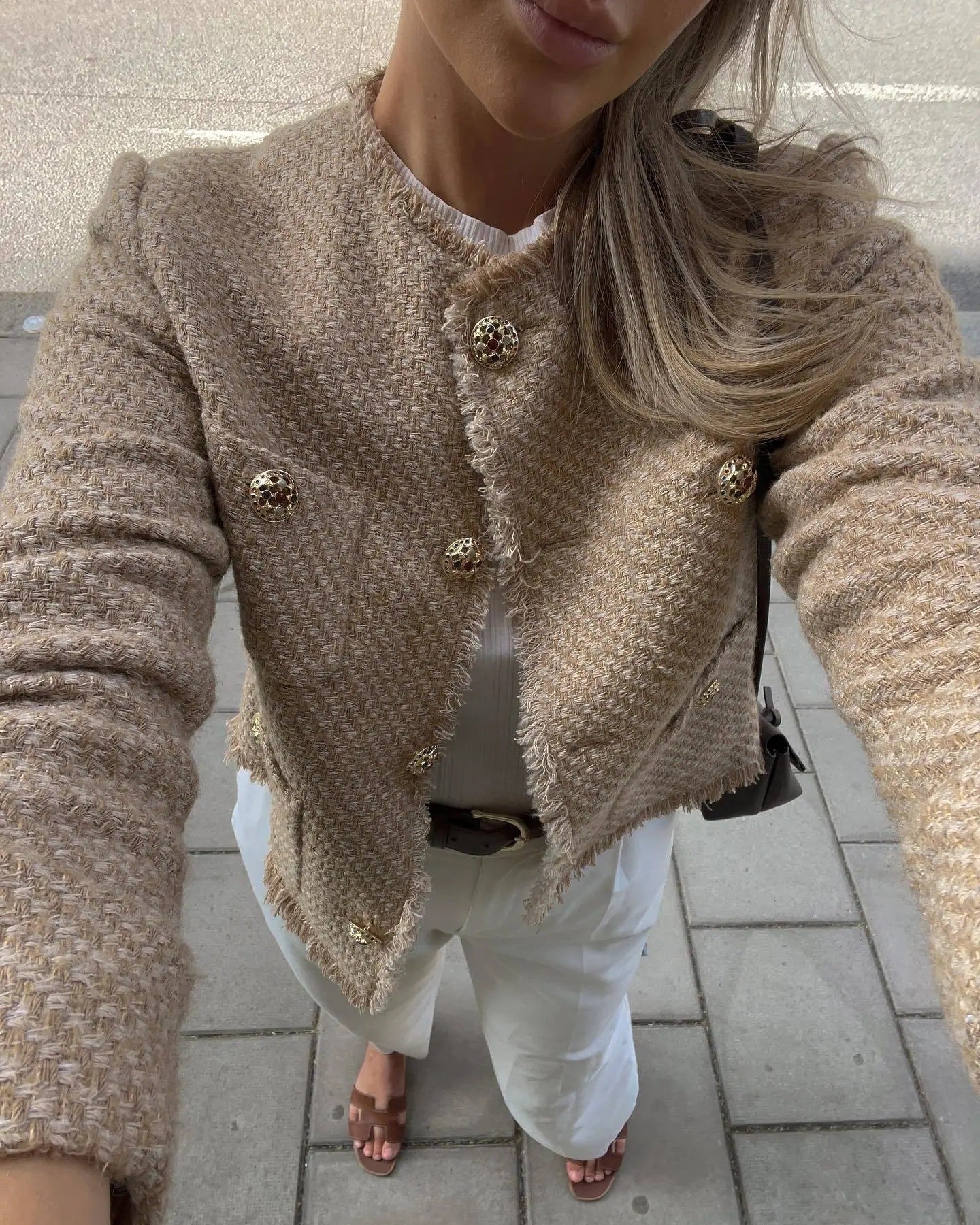 Élégance Parisienne Tweed Jacket