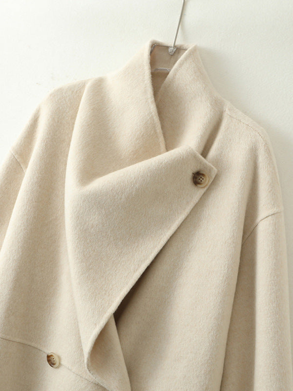 100% Wool Coat Where Elegance and Comfort Meet