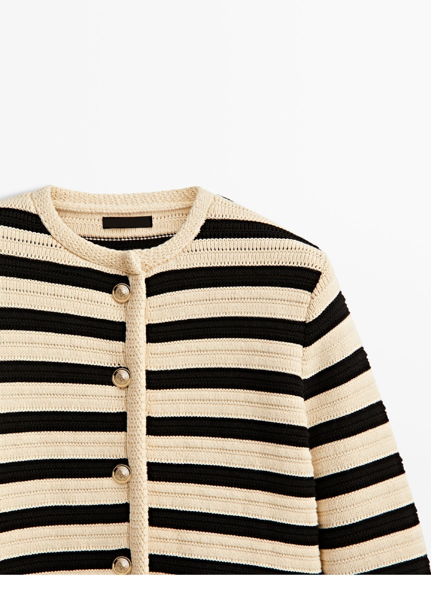 Marina Striped Knit Jacket