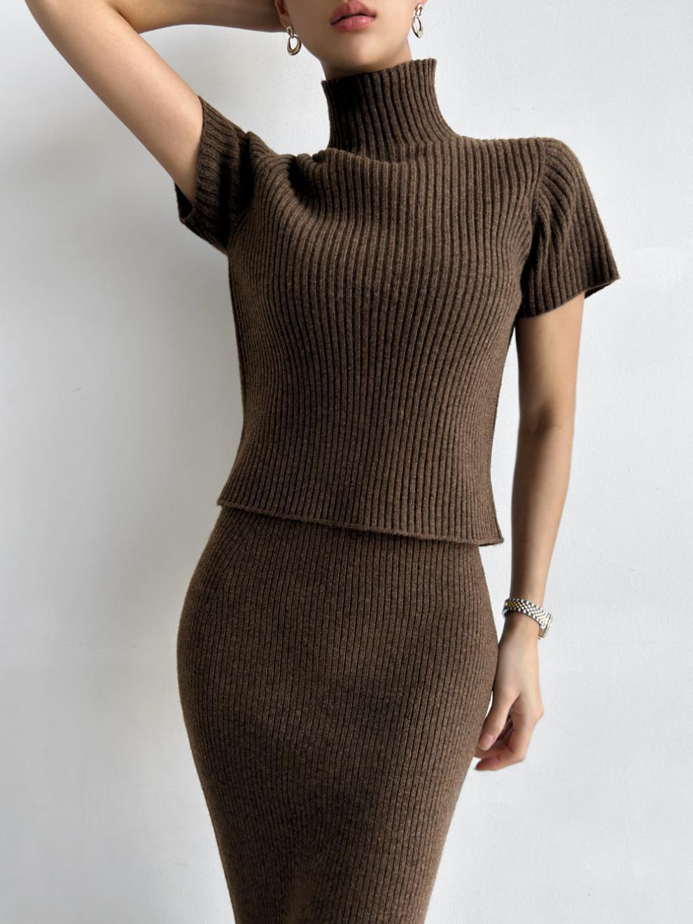 New Season Two Piece Knitwear Set