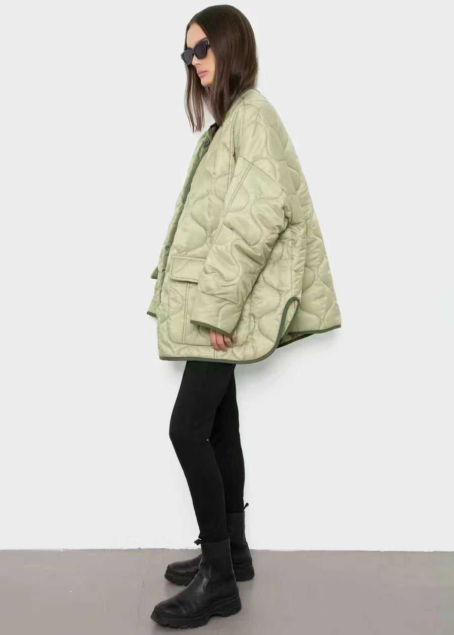 Oversize Quilted Coat