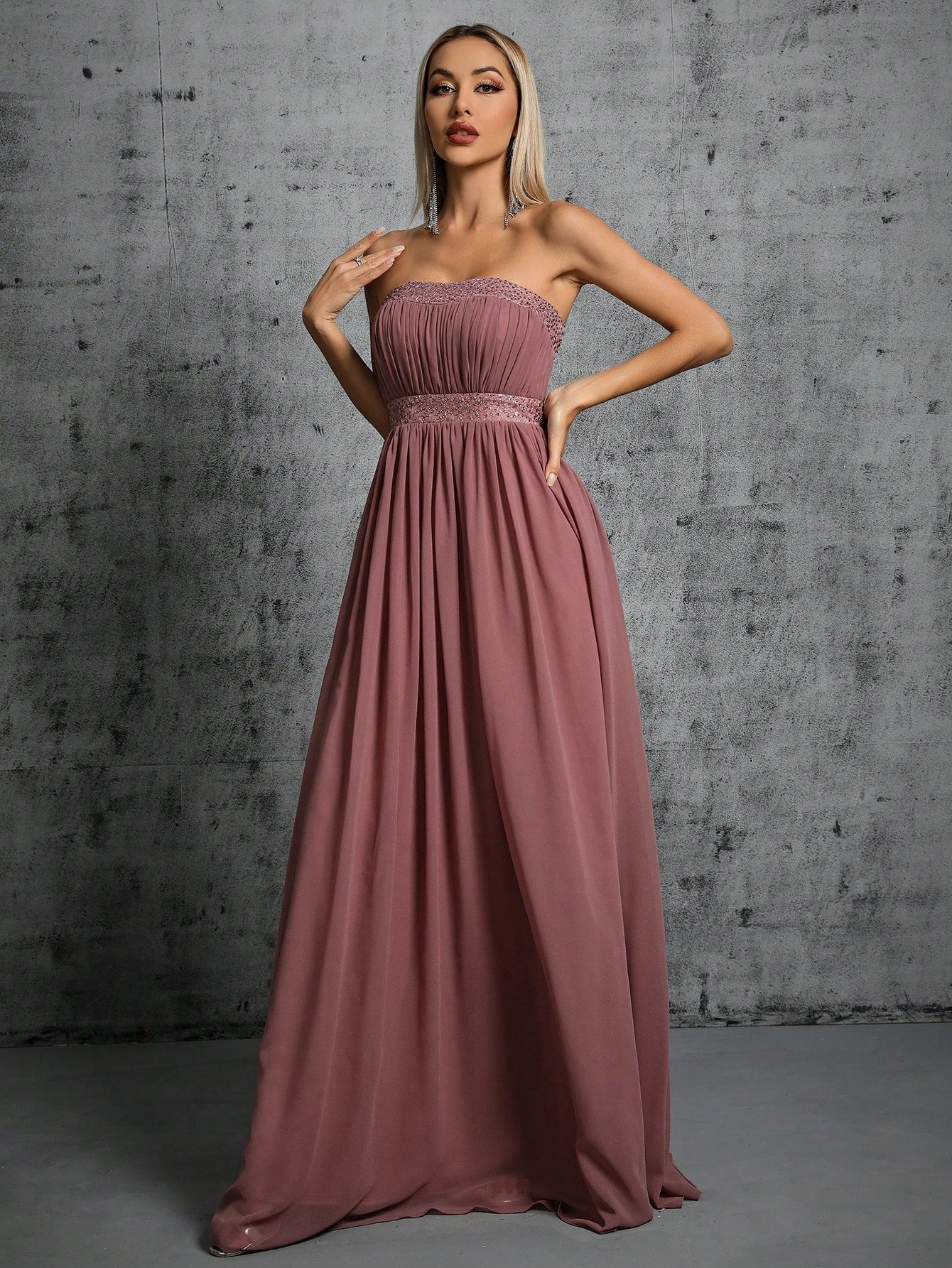 Slim Fit Evening Dress